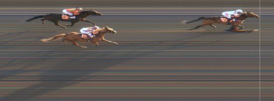 Målfoto for løp 8 på bane MO den 21.06.2016