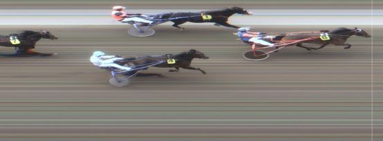 Målfoto for løp 1 på bane MO den 06.08.2016