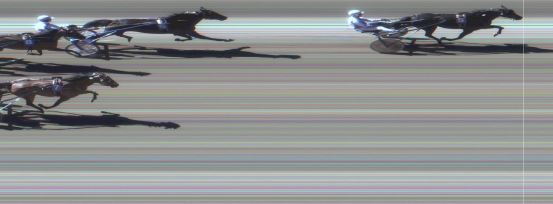 Målfoto for løp 2 på bane MO den 16.08.2016