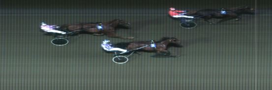 Målfoto for løp 2 på bane MO den 27.09.2016