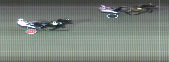 Målfoto for løp 1 på bane MO den 04.10.2016