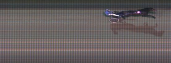 Målfoto for løp 8 på bane MO den 10.01.2017