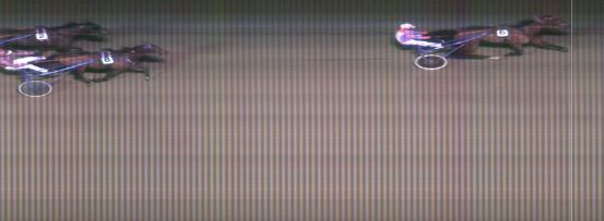 Målfoto for løp 5 på bane MO den 23.01.2017