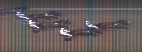 Målfoto for løp 4 på bane MO den 14.02.2017