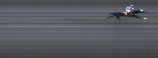 Målfoto for løp 3 på bane MO den 28.03.2017