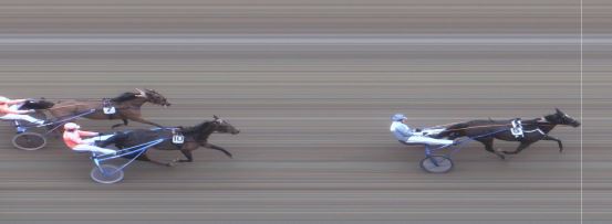 Målfoto for løp 5 på bane MO den 13.04.2017