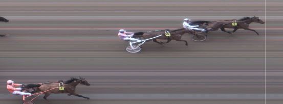 Målfoto for løp 1 på bane MO den 27.04.2017