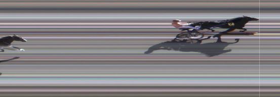 Målfoto for løp 1 på bane MO den 20.06.2017