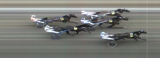 Målfoto for løp 1 på bane MO den 03.08.2017