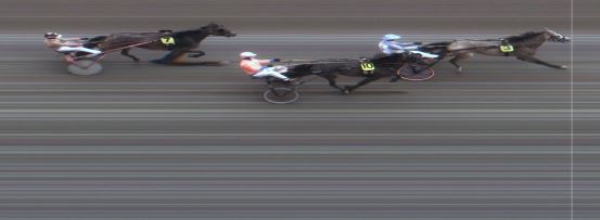 Målfoto for løp 1 på bane MO den 05.08.2017