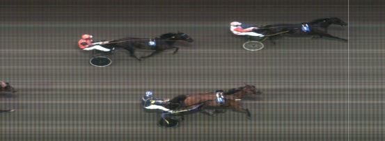 Målfoto for løp 2 på bane MO den 05.09.2017