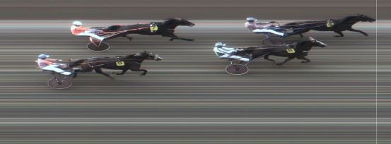 Målfoto for løp 1 på bane MO den 14.10.2017