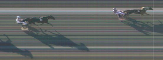 Målfoto for løp 6 på bane MO den 14.10.2017