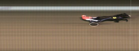 Målfoto for løp 1 på bane MO den 09.01.2018