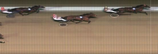 Målfoto for løp 2 på bane MO den 09.01.2018