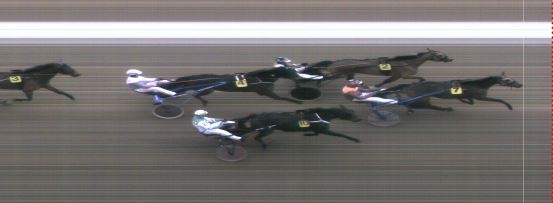 Målfoto for løp 1 på bane MO den 18.01.2018