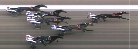 Målfoto for løp 3 på bane MO den 18.01.2018