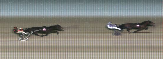 Målfoto for løp 8 på bane MO den 23.01.2018