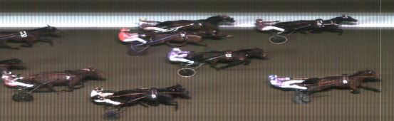 Målfoto for løp 6 på bane MO den 13.02.2018