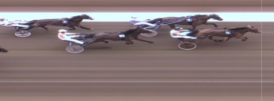 Målfoto for løp 2 på bane MO den 22.02.2018