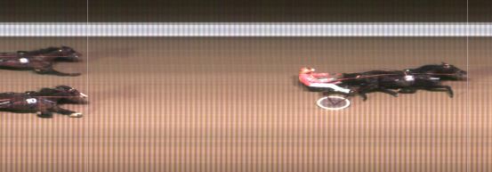 Målfoto for løp 6 på bane MO den 06.03.2018