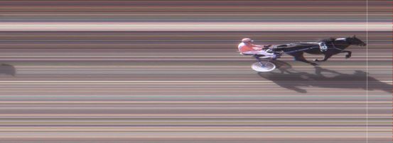 Målfoto for løp 4 på bane MO den 29.03.2018