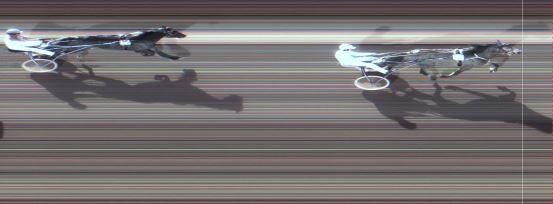 Målfoto for løp 6 på bane MO den 29.03.2018