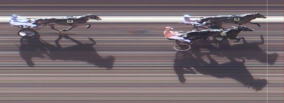 Målfoto for løp 9 på bane MO den 29.03.2018