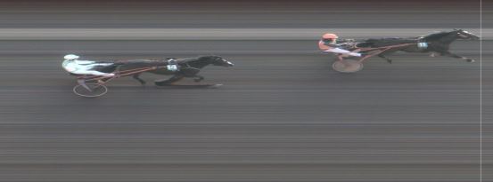 Målfoto for løp 4 på bane MO den 02.04.2018