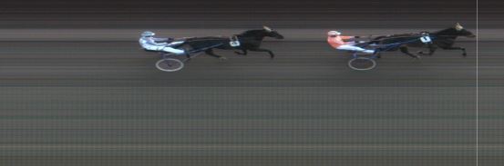 Målfoto for løp 5 på bane MO den 02.04.2018