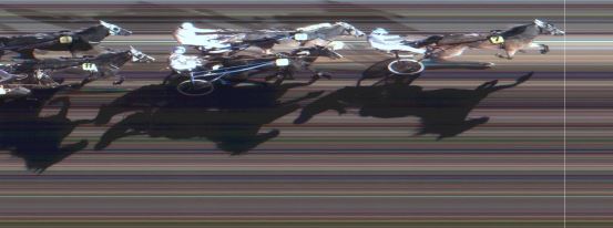 Målfoto for løp 1 på bane MO den 08.05.2018