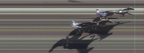 Målfoto for løp 2 på bane MO den 08.05.2018