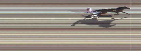 Målfoto for løp 1 på bane MO den 12.06.2018