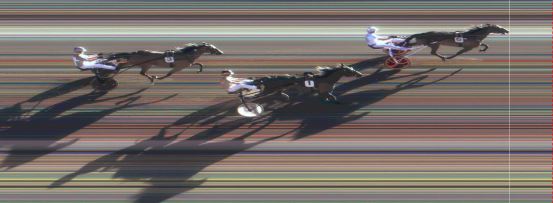 Målfoto for løp 5 på bane MO den 12.06.2018