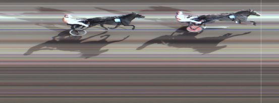 Målfoto for løp 2 på bane MO den 10.07.2018