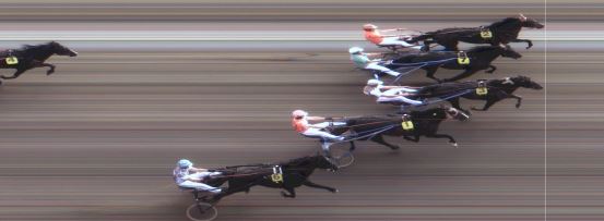 Målfoto for løp 1 på bane MO den 17.07.2018