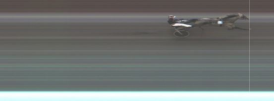 Målfoto for løp 2 på bane MO den 23.09.2018