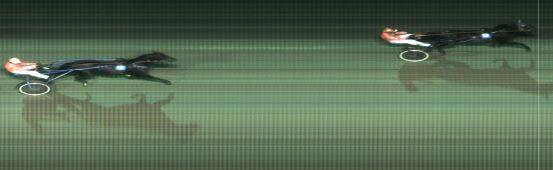 Målfoto for løp 2 på bane MO den 02.10.2018