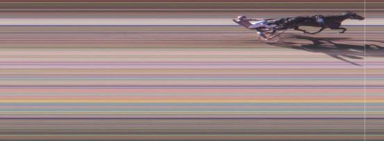 Målfoto for løp 2 på bane MO den 20.10.2018