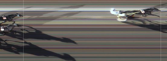 Målfoto for løp 3 på bane MO den 20.10.2018