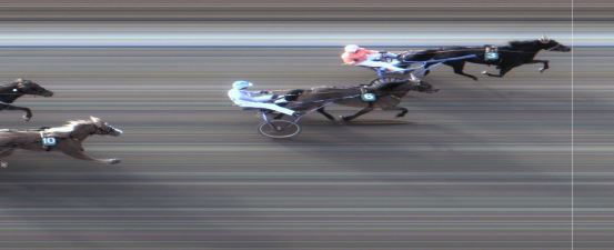 Målfoto for løp 4 på bane MO den 20.10.2018