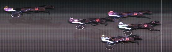 Målfoto for løp 3 på bane MO den 11.11.2018