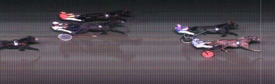 Målfoto for løp 6 på bane MO den 11.11.2018