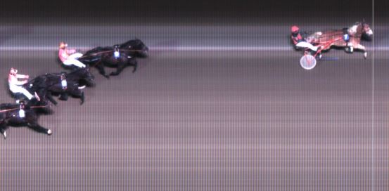 Målfoto for løp 2 på bane MO den 04.12.2018