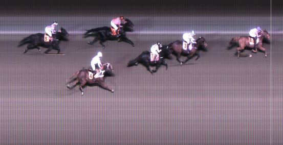 Målfoto for løp 3 på bane MO den 04.12.2018