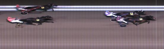 Målfoto for løp 1 på bane MO den 11.12.2018