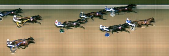 Målfoto for løp 8 på bane MO den 27.12.2018