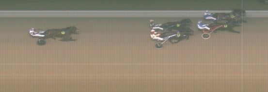 Målfoto for løp 9 på bane MO den 27.12.2018