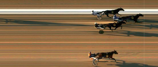 Målfoto for løp 1 på bane MO den 17.01.2019