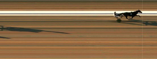 Målfoto for løp 2 på bane MO den 17.01.2019